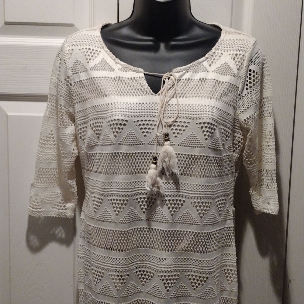 ROCK 47 WRANGLER Crocheted DRESS S - Picture 2 of 7
